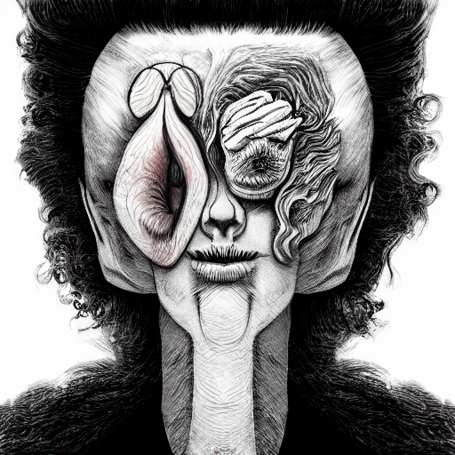 eraserhead, surreal, creepy, horror, psychodelic, intricate