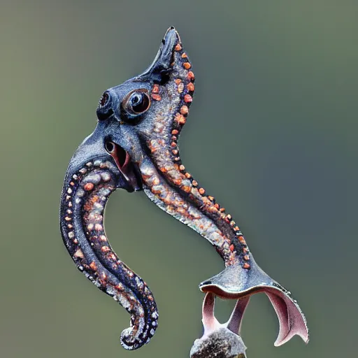 KREA - a half horse half octopus bird