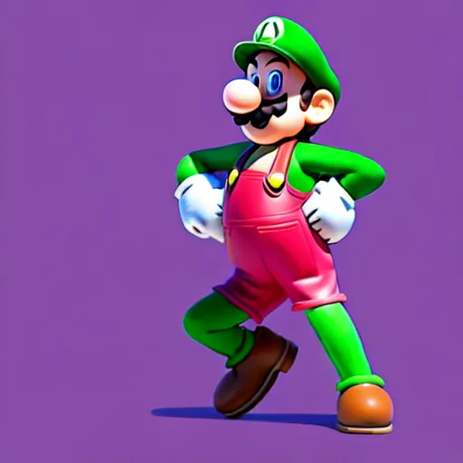 ArtStation - Super Mario Model T Pose