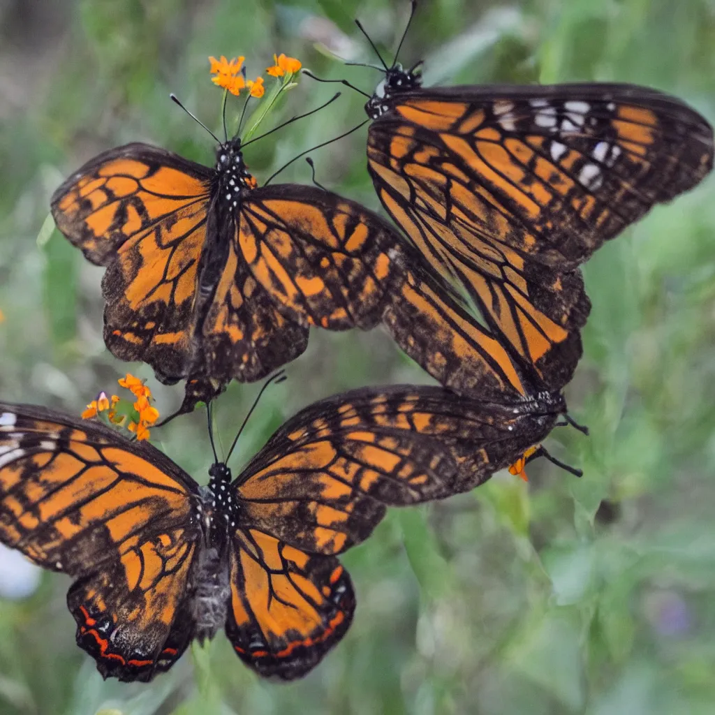 KREA the face of a butterfly