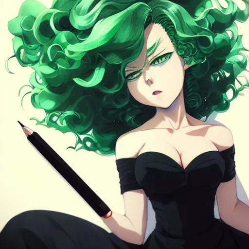 fubuki and tatsumaki, esper sisters from One Punch Man, green hair, trending on pixiv, anime fubuki and tatsumaki, esper sisters from One Punch Man, green hair, trending on pixiv, anime
