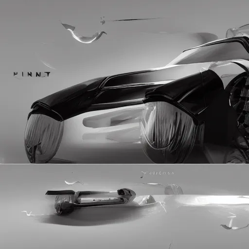 KREA scifi sport car formula 1 hatchback transport design organic