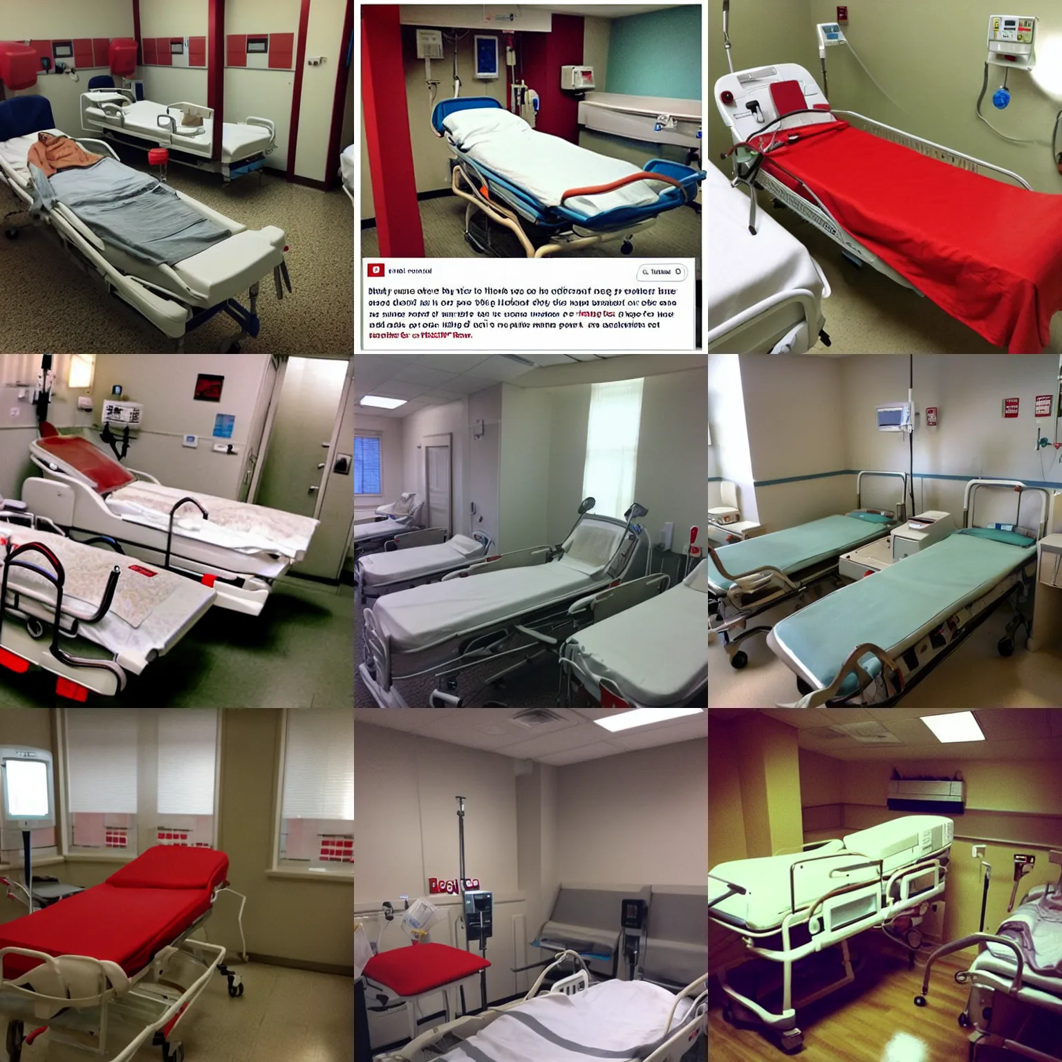 KREA “yelp review of bloody hospital beds”