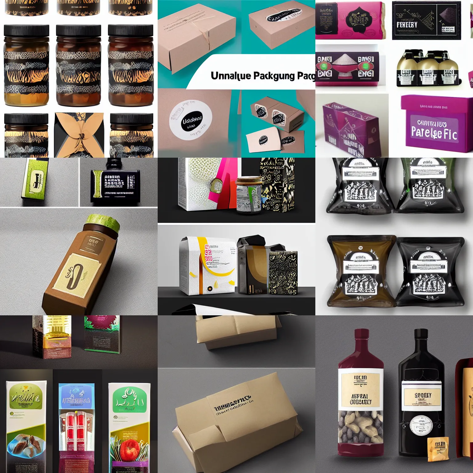 KREA unique packaging design