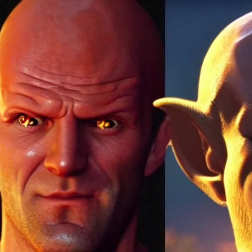 KREA Jason Statham as King Piccolo in live action Dragon Ball movie