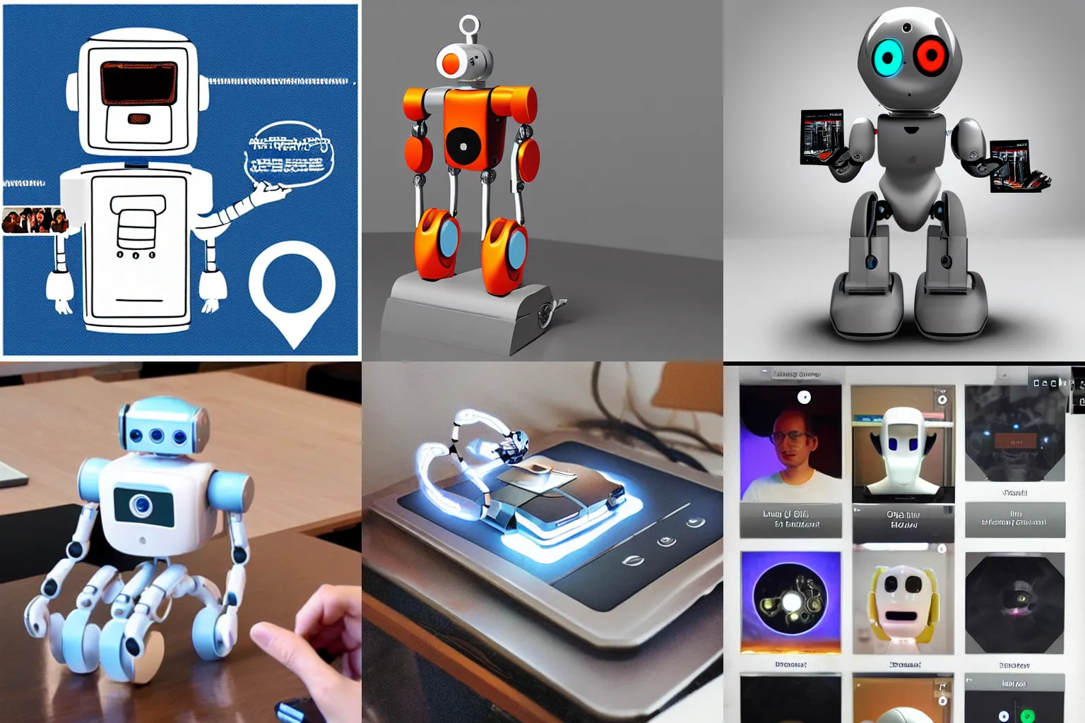 KREA “a robot designed to create images based on text input from