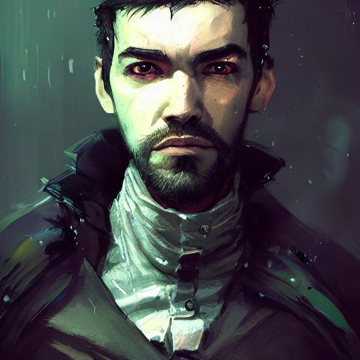 KREA a portrait of jacksepticeye by Greg Rutkowski, digital art