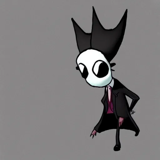 KREA Mr. Bean as a character in Hollow Knight