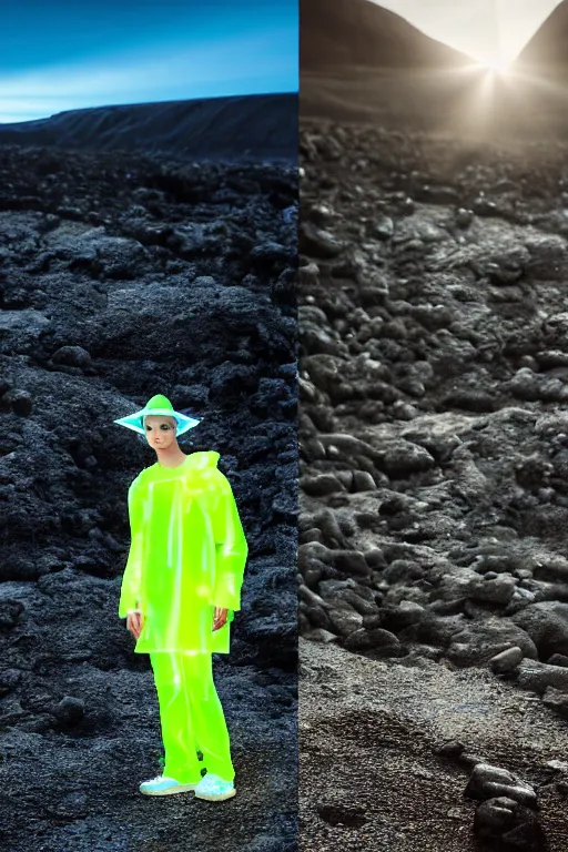 KREA an ultra high definition professional high fashion portrait