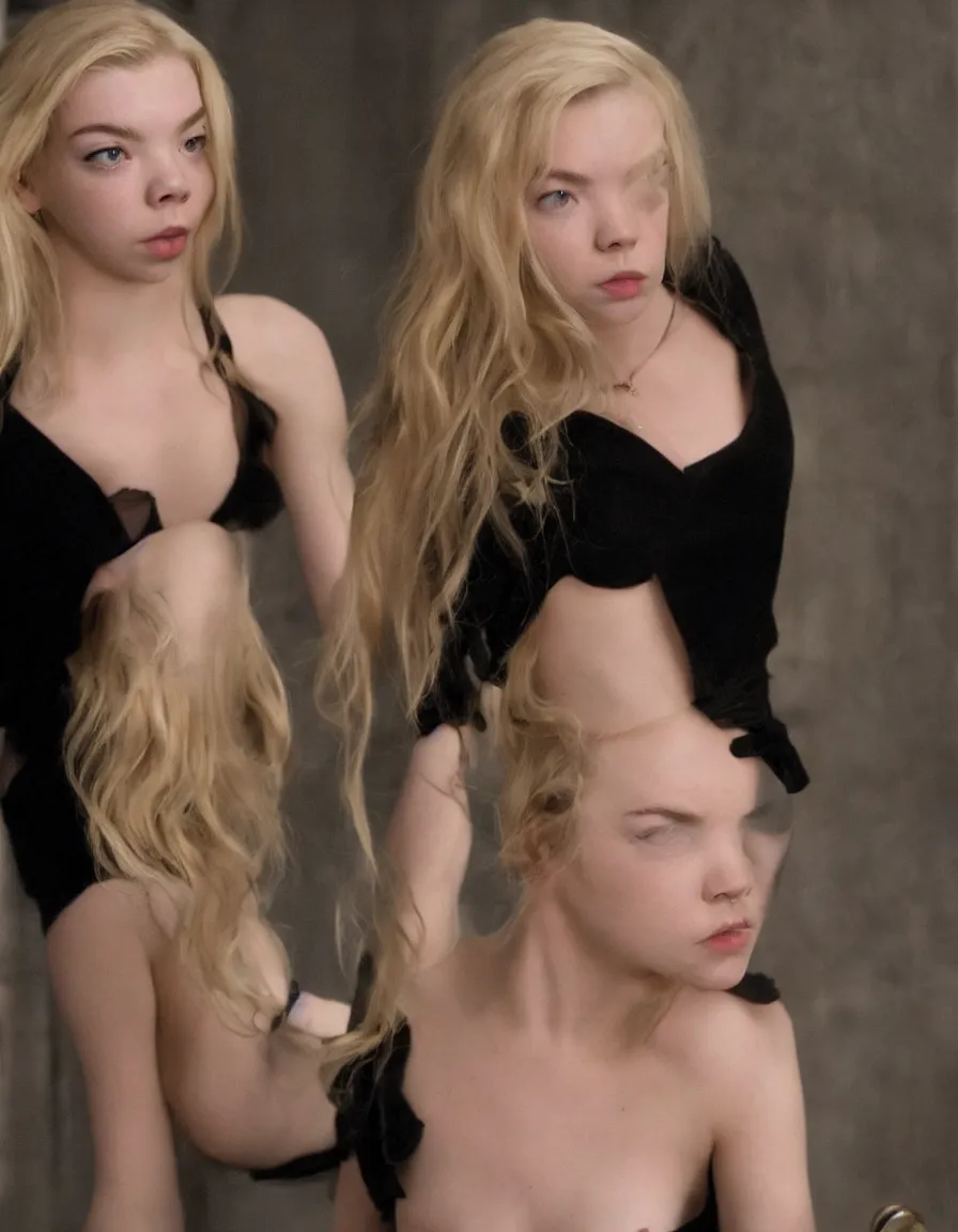 anya taylor joy, blond hair, spy, black dress, dawn mcteigue, zenescope anya taylor joy, blond hair, spy, black dress, dawn mcteigue, zenescope