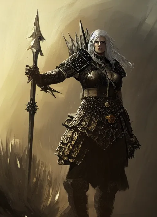 masterpiece concept art of a tall, enormously strong woman with black hair, intricate dark monster hunting masterpiece concept art of a tall, enormously strong woman with black hair, intricate dark monster hunting