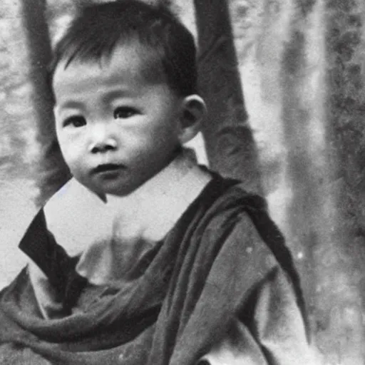 KREA a 2 year old boy as the king of tibet in 1 9 3 6
