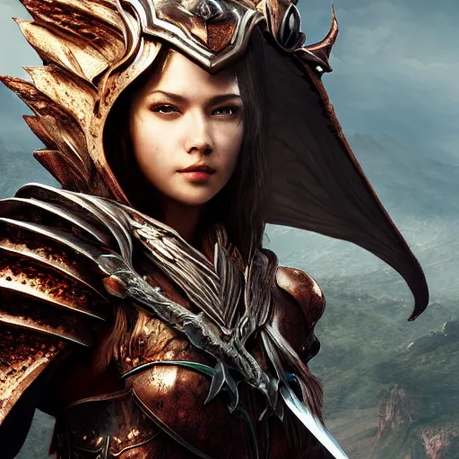 KREA highly detailed realistic stunning shot of a beautiful female