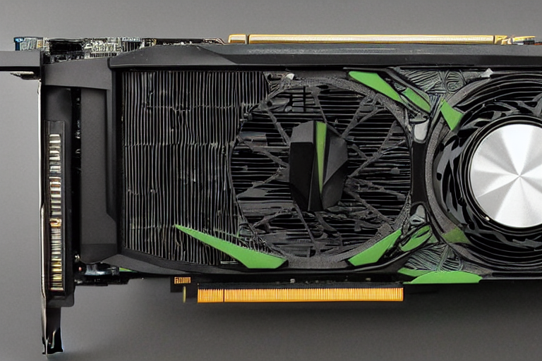KREA an NVIDIA RTX A100 GPU graphics card
