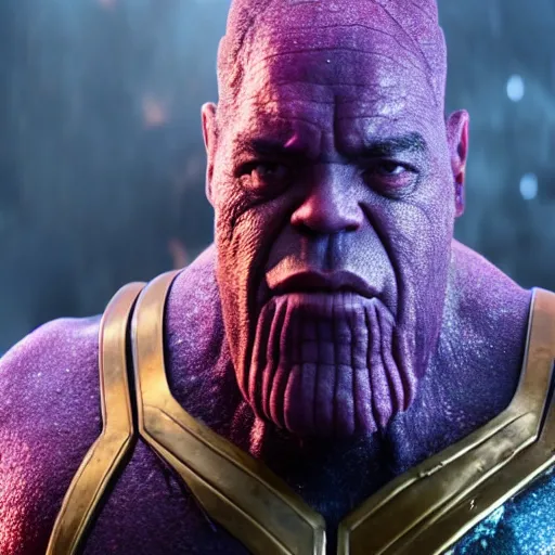 giancarlo esposito as thanos, hd 4k photo, cinematic lighting giancarlo esposito as thanos, hd 4k photo, cinematic lighting