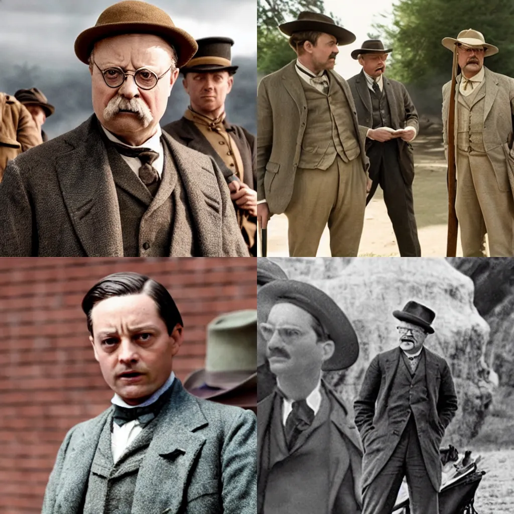 KREA Tobey Maguire as Theodore Roosevelt in 'Roosevelt' (2017), movie