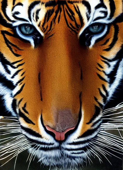 Salvador Dali Wallpaper Tiger