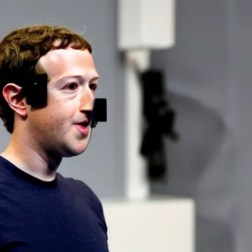 KREA Mark Zuckerberg being introduced to virtual reality for the first time