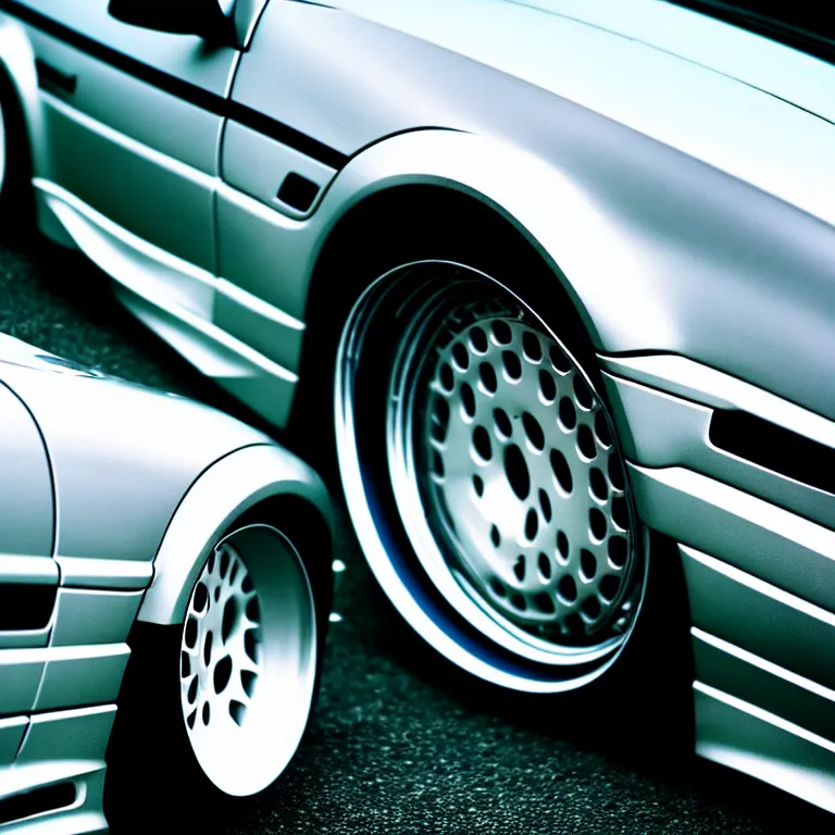 KREA closeupphoto BMW E36 turbo illegal meet, workwheels, Gunma