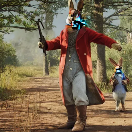 peter rabbit in red dead redemption 2