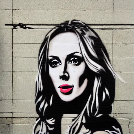 portrait of nicole aniston, by banksy portrait of nicole aniston, by banksy