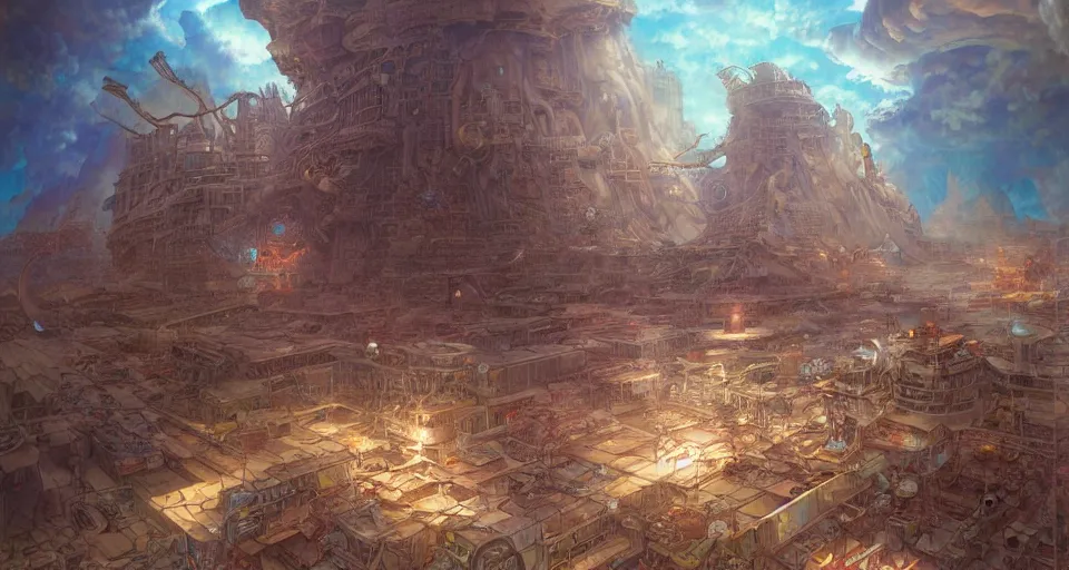 prompt : ragnarok online landscape soft light painted by james jean and katsuhiro otomo and erik jones, prompt : ragnarok online landscape soft light painted by james jean and katsuhiro otomo and erik jones,