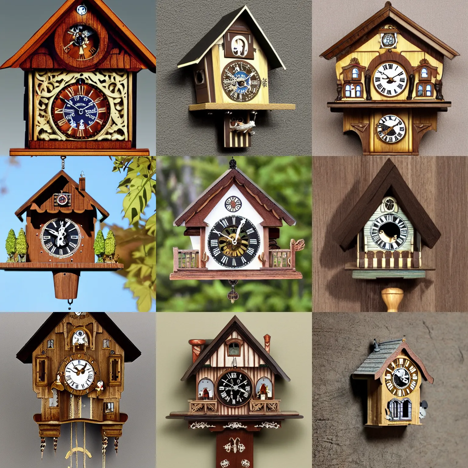 KREA A cuckoo clock