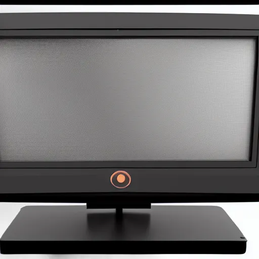 KREA extremely highly detailed octane render of a PC CRT monitor from