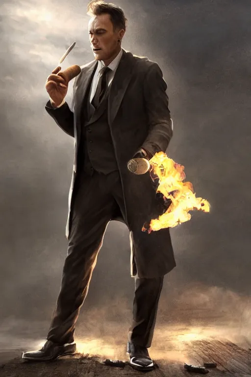 Al Pacino Smoking Wallpaper