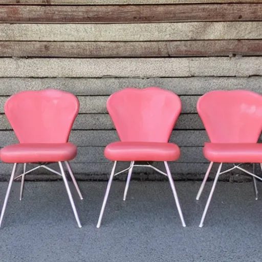 KREA photo, photography, mid century kitchen chairs, vintage home