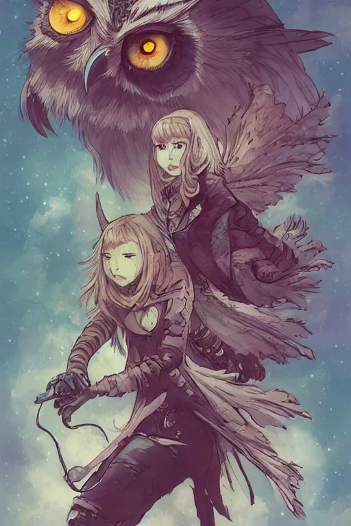 Proceso de Dibujo Búho | •Anime• Amino