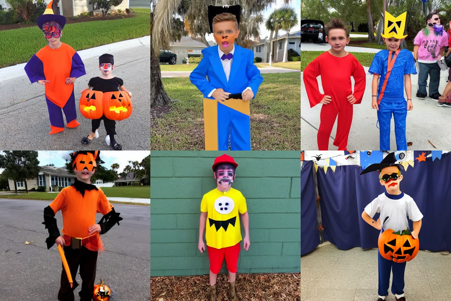 KREA kids Halloween costume of Florida Man