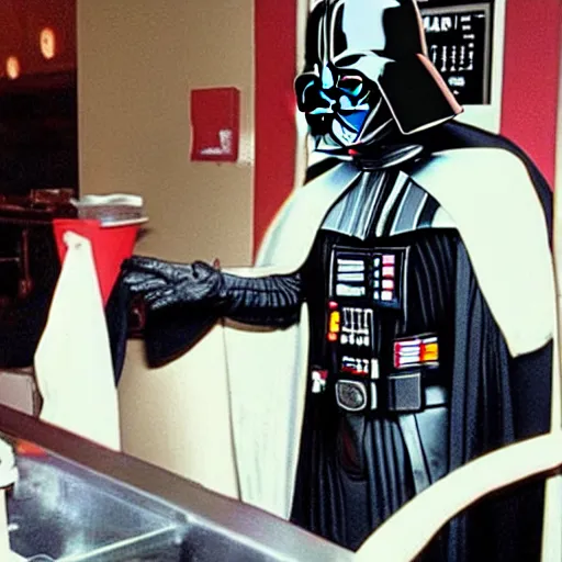KREA Darth Vader Takes Your Food Order At Good Burger He s Wearing A krea-darth-vader-takes-your-food-order-at-good-burger-he-s-wearing-a