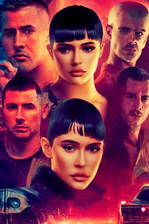 KREA Bladerunner 2049 still Kylie Jenner as Joi attractive HD still