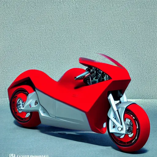 KREA Shotaro Kaneda's bike is a futuristic, hightech motorcycle and