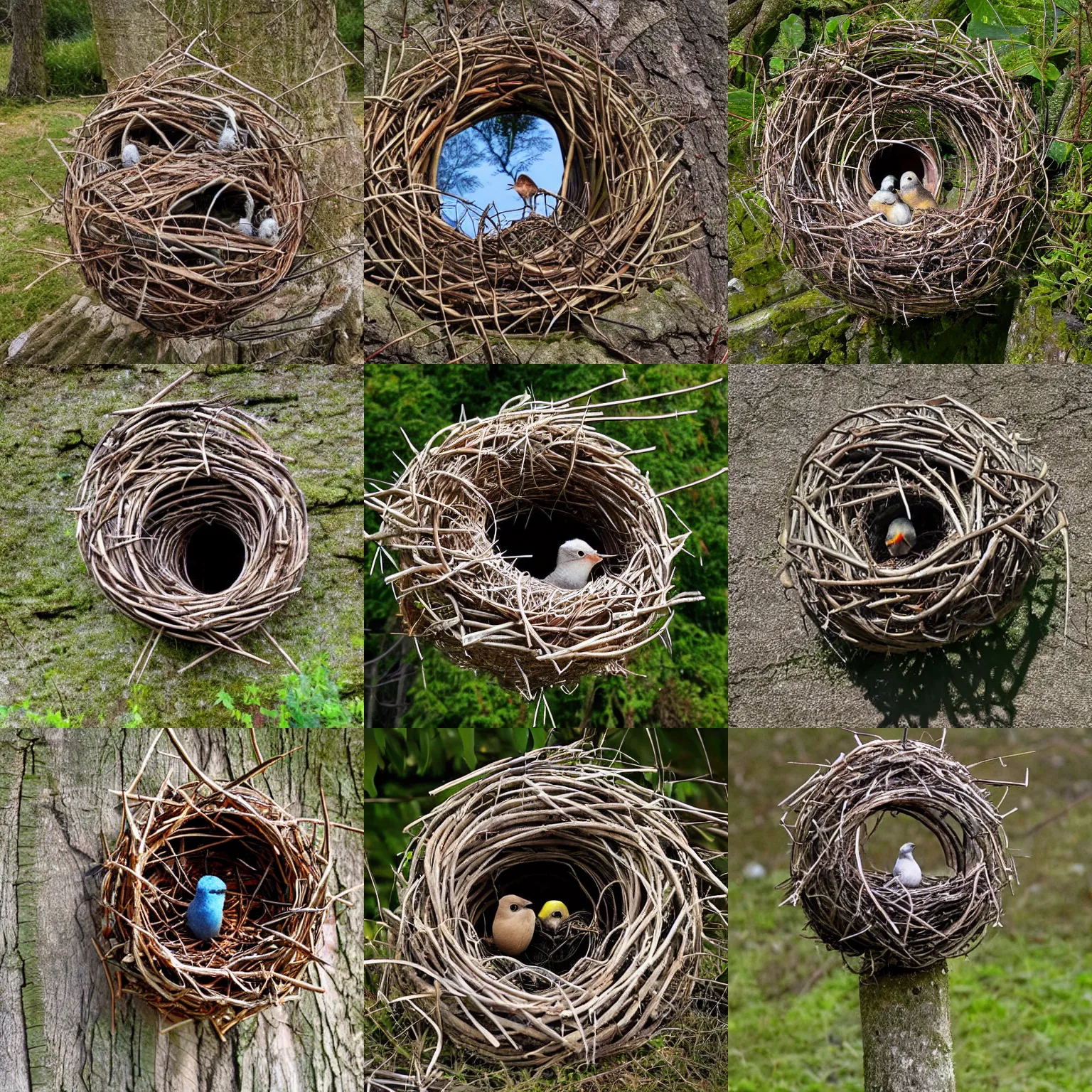 Nils Udo Nest
