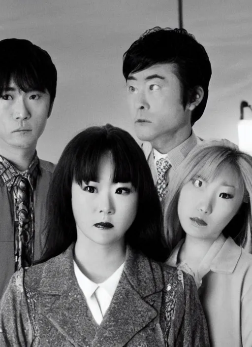 KREA Still frame from scene from the Twin Peaks Japanese soap opera