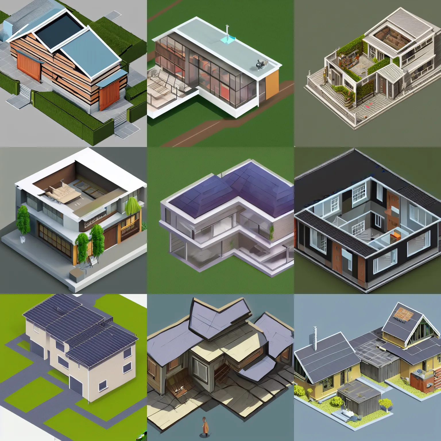 Modern Building Concept Art