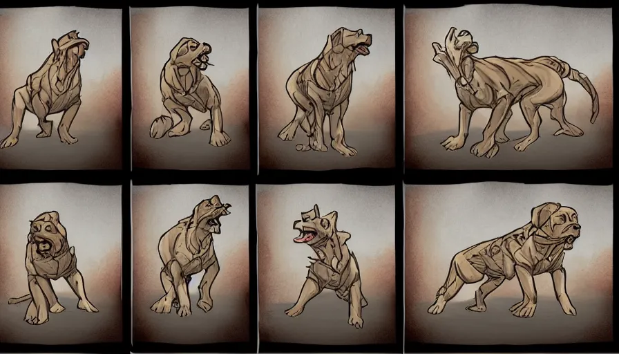 Dog Transformation Sequence Dog Transformation Sequence