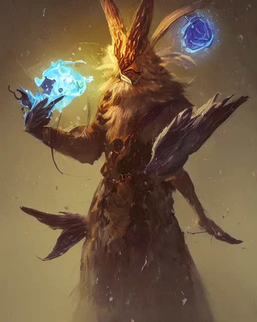 KREA Duck Shapeshifter Druid Mage, D&D, artstation, fantasy, magic