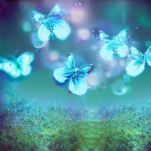 ethereal! pale blue shining butterflies comercial hd underwater bubbles! photography digital art animation 3 d ethereal! pale blue shining butterflies comercial hd underwater bubbles! photography digital art animation 3 d