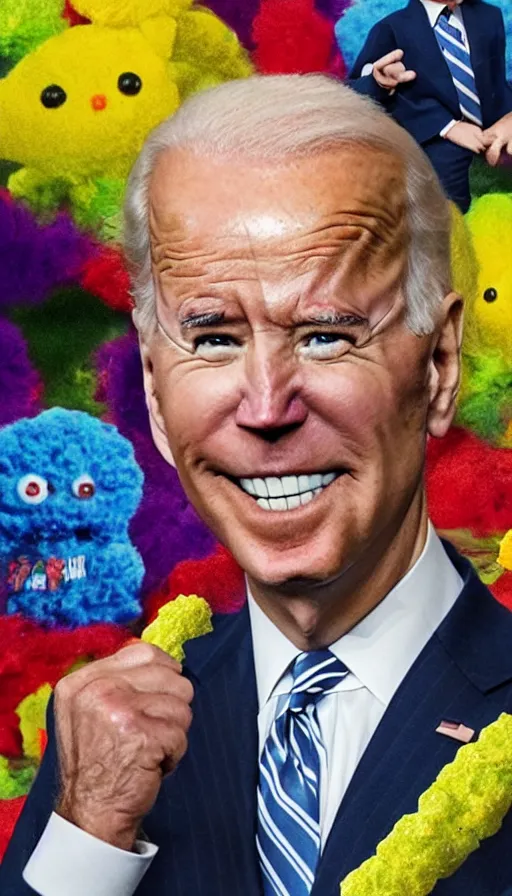KREA joe biden sour patch kid, cinema still