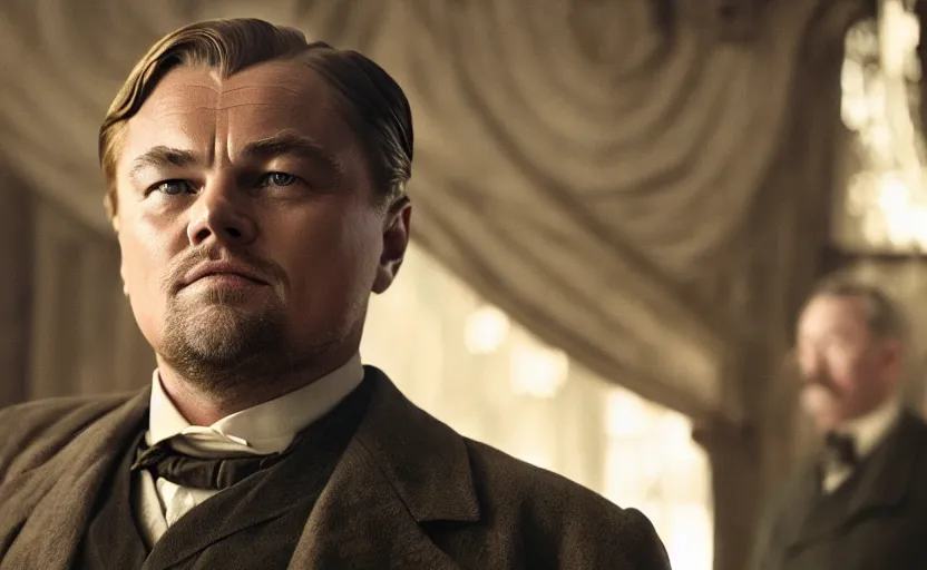 KREA Leonardo DiCaprio as Theodore Roosevelt in 'Roosevelt' (2017