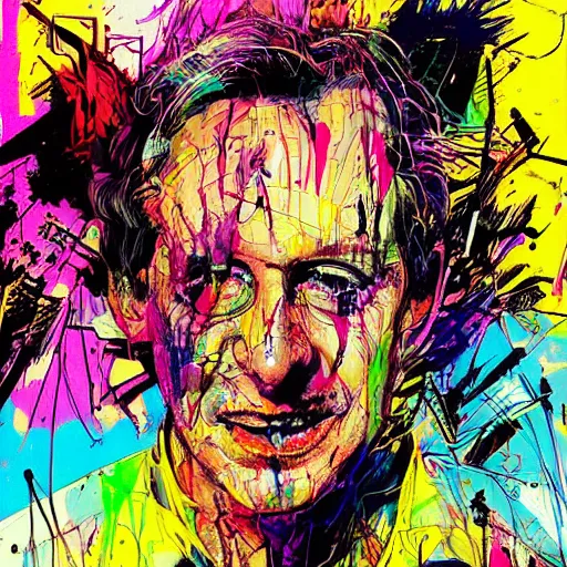 pop art corvette illustrations by ralph steadman and bill sienkiewicz and carne griffiths pop art corvette illustrations by ralph steadman and bill sienkiewicz and carne griffiths